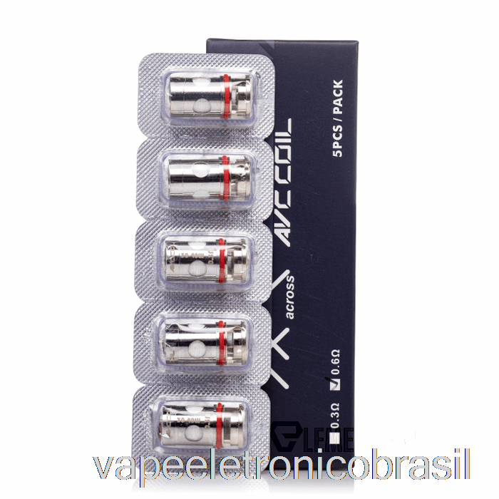 Vape Eletrônico Através De Bobinas De Substituição Vape Avc Bobinas De Malha De 0,6 Ohm